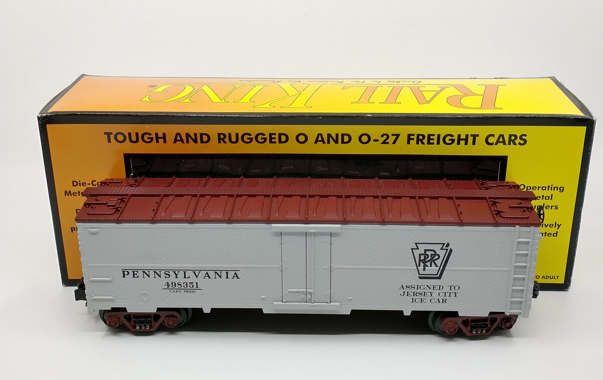 MTH 30-7819 O Gauge Pennsylvania Modern Reefer Car #498351