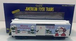 American Flyer 6-44129 S 2018 Christmas Boxcar