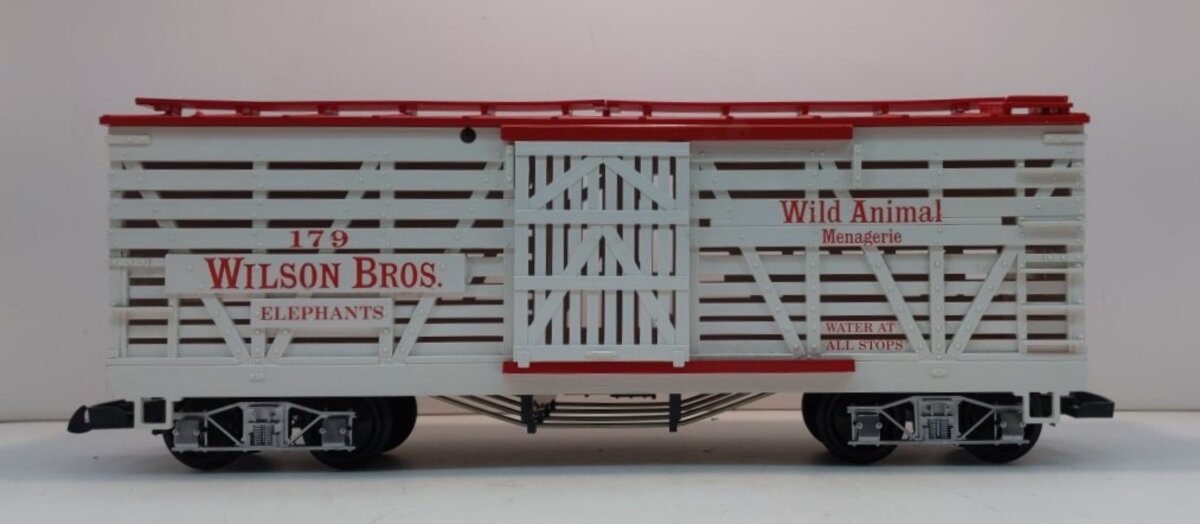 LGB 4068-DG G Scale Wilson Bros. Elephant Circus Car w/Plastic Wheels LN/Box