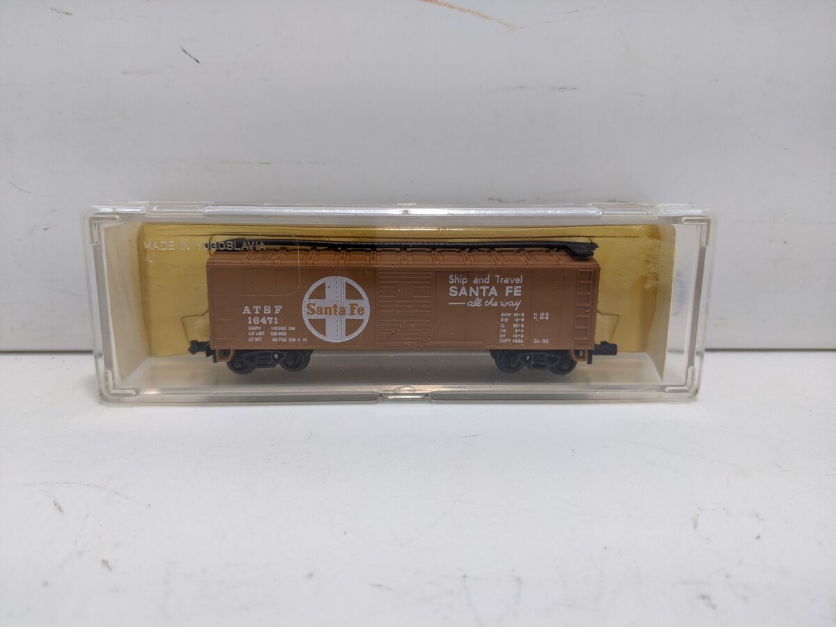 Model Power 3438 N Scale Santa Fe Boxcar #16471