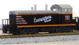 Kato 176-4355 N Burlington NW2 Diesel Switcher #9208