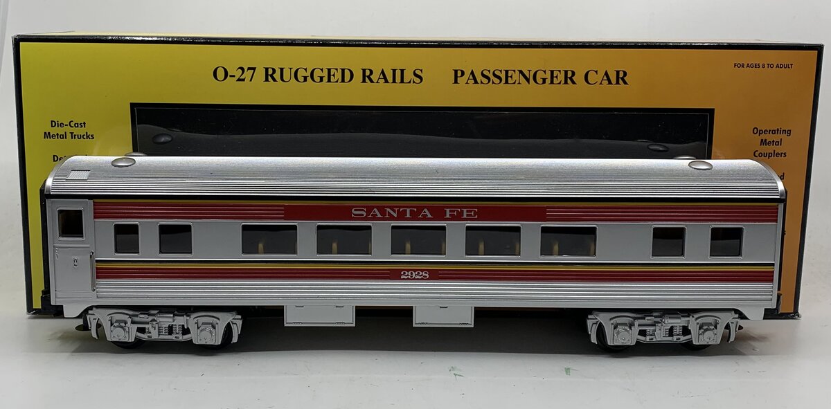 MTH 33-6043 Santa Fe O27 Streamlined Combine Car