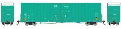 Athearn 75134 HO SRY RTR 60' Gunderson DD Hi-Cube Box #6007