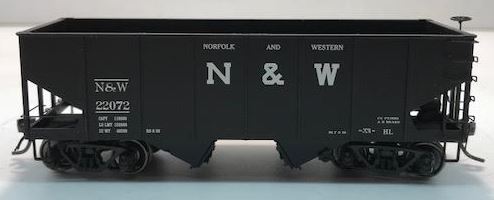 MTH 80-97019 HO Scale N&W USRA 55-Ton Twin Bay Steel Hopper