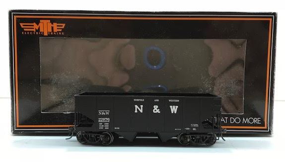 MTH 80-97020 HO Scale N&W USRA Steel 55-Ton Twin Hopper Car #22076