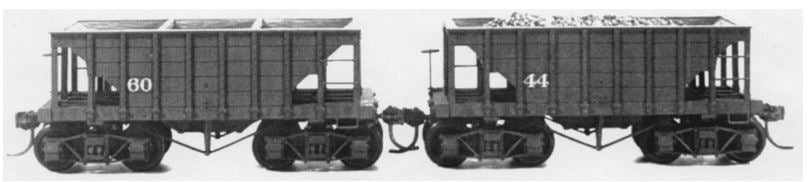 Tichy 4012 HO Scale Undecorated 22' Wood Ore Car Kit (Set of 2)