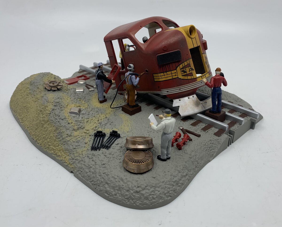 Lionel 6-34144 O Gauge Santa Fe Scrap Yard