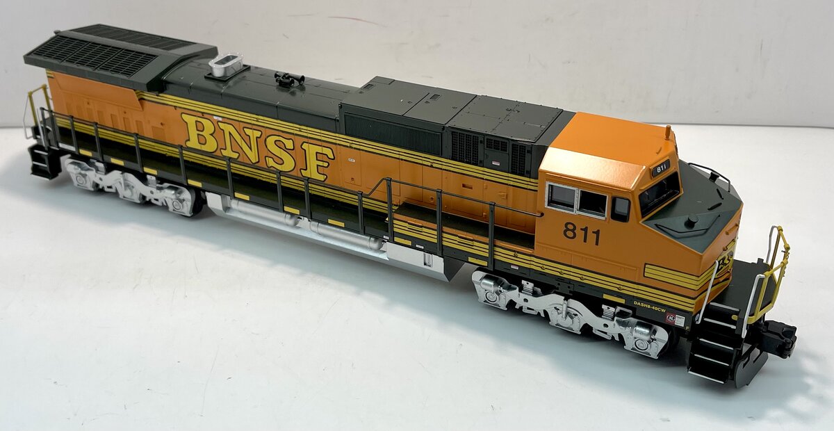 MTH 30-20560-1 O-27 Burlington Northern Santa Fe Dash-8 with PS3 #811