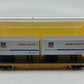 Atlas 3746 N Scale Union Pacific Flatcar with Trailer Vans #39163