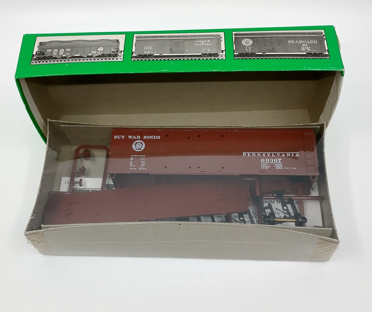 Bowser 55343 Pennsylvania Circle Keystone X-31a 40' Double Door Boxcar Kit