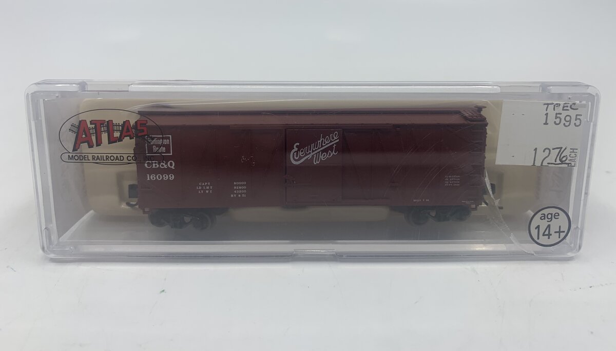 Atlas 41964 N CB&Q USRA Single Sheathed Boxcar #16099