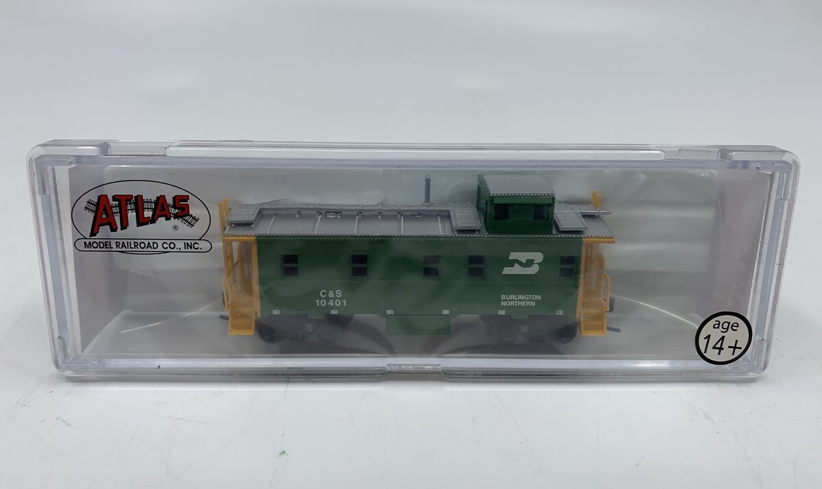 Atlas 35559 N Trainman Cupola Caboose, C&S #10401
