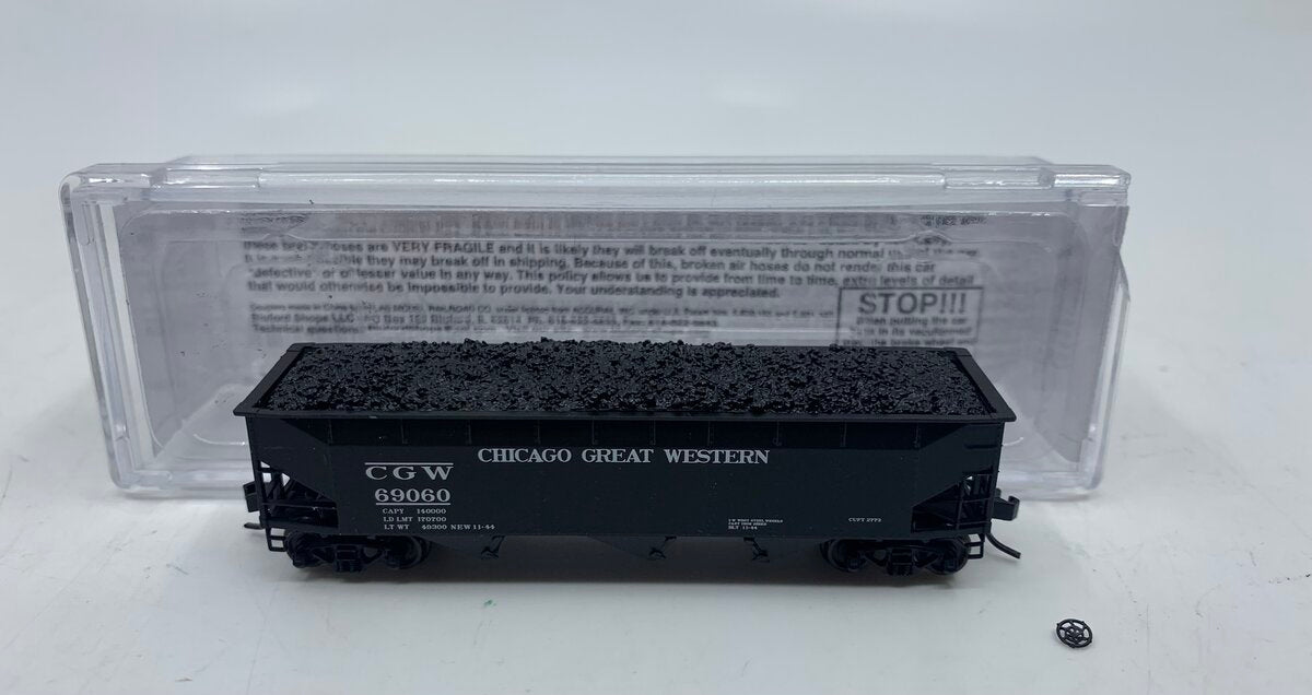 Bluford Shops 73321 Chicago Great Western 3-Bay Hopper