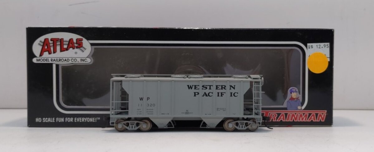 Atlas 17195 HO Western Pacific Trainman PS-2 Covered Hopper #11320