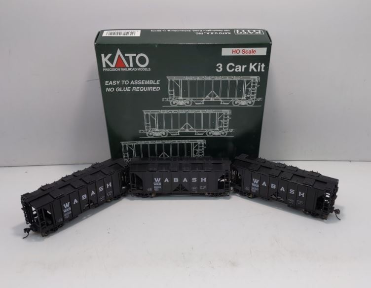 Kato 38-0205 Wabash ACF Hopper Car Set (3)