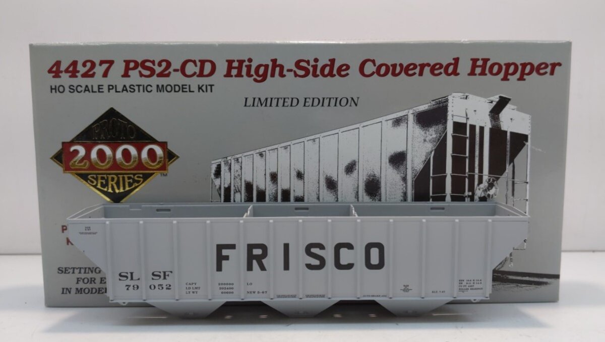 Proto 2000 21885 HO SLSF 4427 PS2-CD High Side Covered Hopper # 79052 Kit