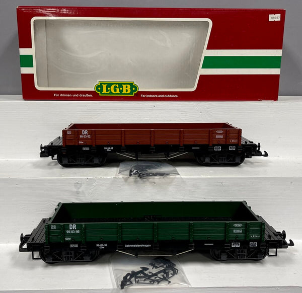 LGB 42610 DR Gondolas (2) – Trainz