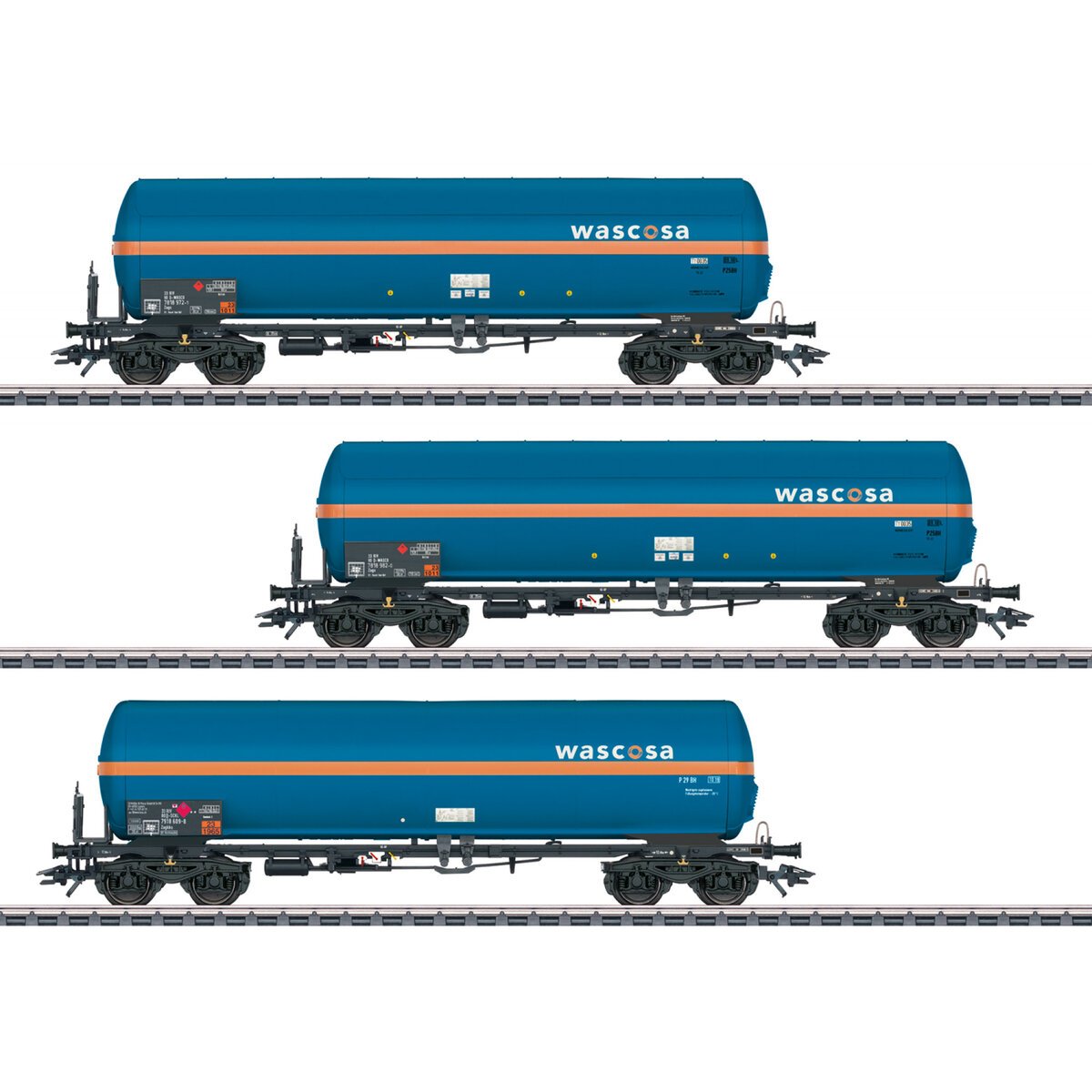 Marklin 48488 HO Scale Wascosa Press Gas 3-Car Freight Set