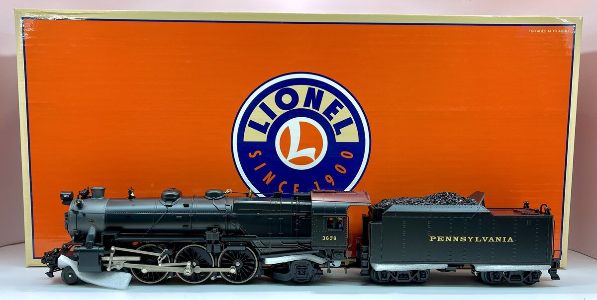 Lionel 6-11329 Prewar Pennsylvania K4 Conventional Steam Locomotive #3678