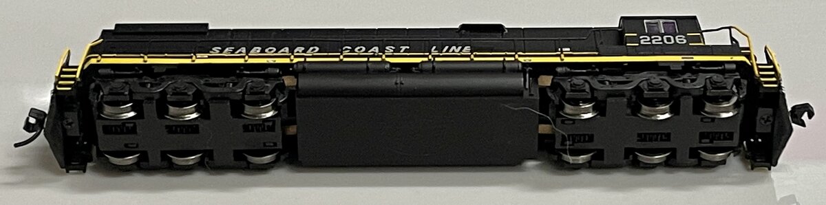 Atlas 40001998 N Scale Seaboard Coasl Line C628 Diesel #2206 w/DCC