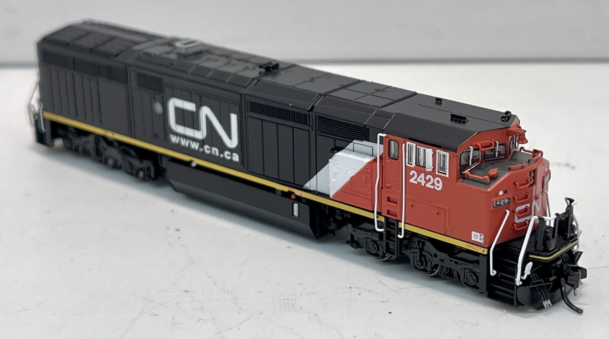 Rapido Trains 540016 N Canadian National GE Dash 8-40CM Diesel Locomotive #2429