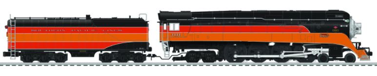 Lionel 6-83196 Southern Pacific Lines GS-4 Legacy Steam Locomotive #4444 (BTO)