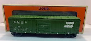 Lionel 2043012 O Burlington Northern Standard 50' Boxcar #217618