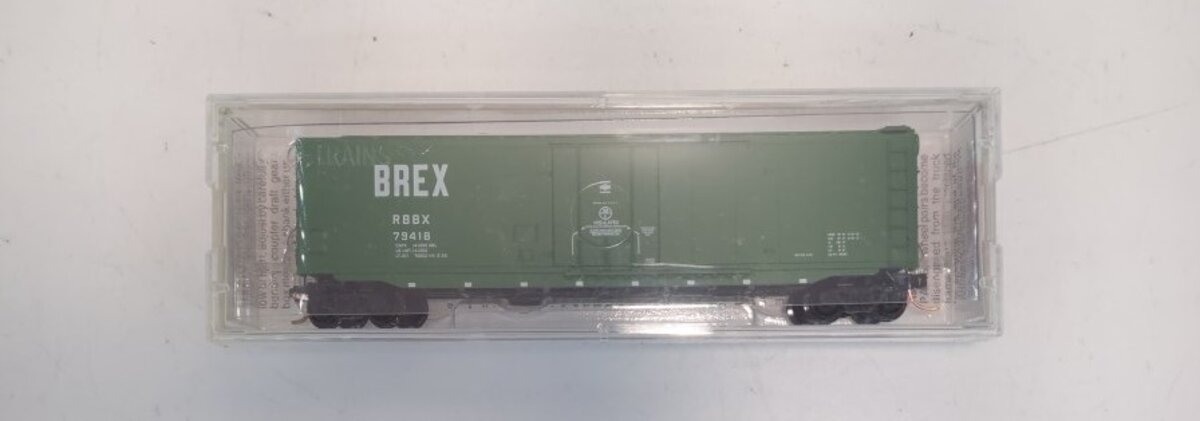 Micro-Trains 03200090 N BREX 50' Standard Steel Plug Door Boxcar #79418