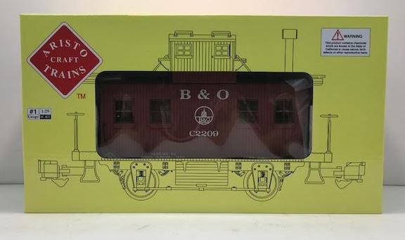 Aristo-Craft 42209 Baltimore & Ohio Bobber Caboose