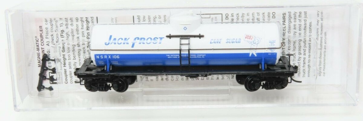 Micro-Trains 06500980 N Jack Frost 39' Single Dome Tank Car #106