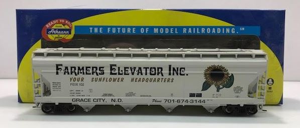 Athearn 72301 HO Farmers Elevator ACF Centerflow Hopper#102