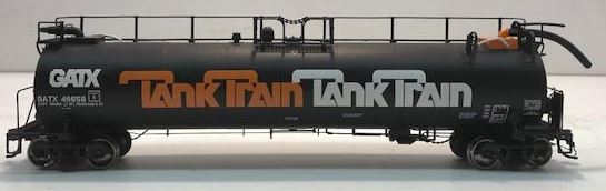Athearn G67807 HO Genesis GATX TankTrain 23,000 Gallon Intermediate Car #48658