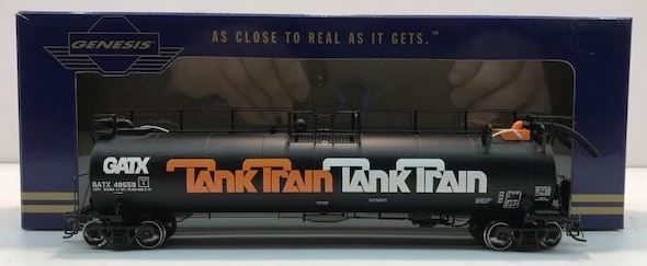 Athearn G67807 HO Genesis GATX TankTrain 23,000 Gallon Intermediate Car #48658
