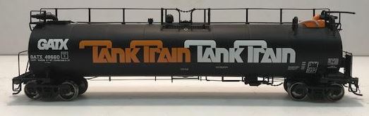 Athearn G67809 HO Genesis GATX TankTrain 23 K Intermediate Car # 48660