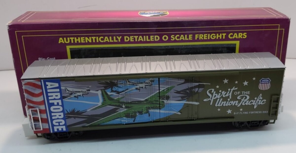 MTH 20-93752 O Union Pacific 50’ Double Door Plugged Boxcar #1943
