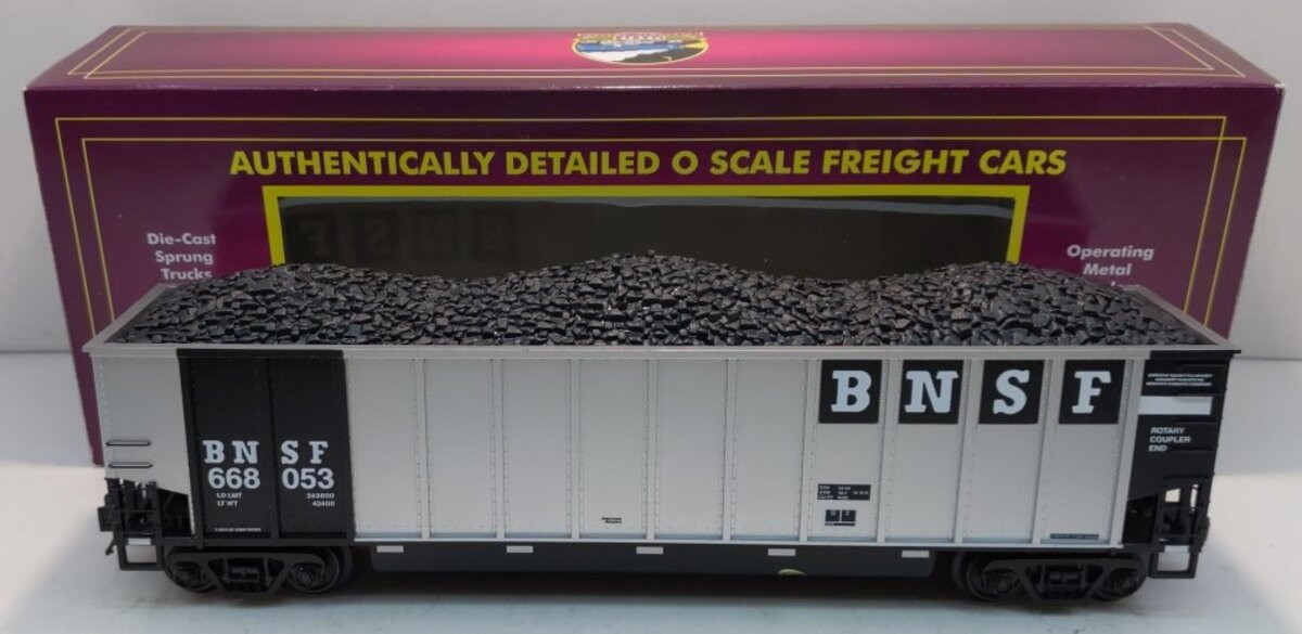 MTH 20-97829 O Burlington Northern & Santa Fe Coalporter Hopper Car #668053