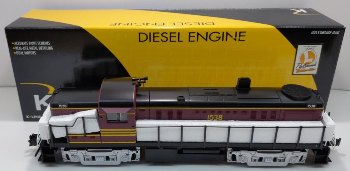 Lionel 6-21600 B&M RS-3 Diesel Locomotive w/TMCC #1538