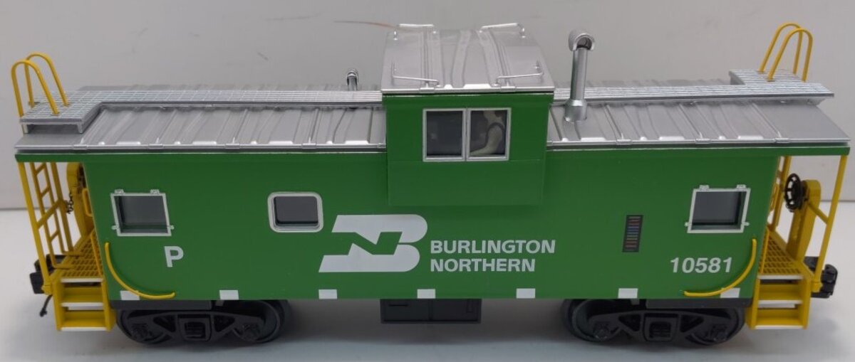 MTH 20-91574 O Burlington Northern Extended Vision Caboose