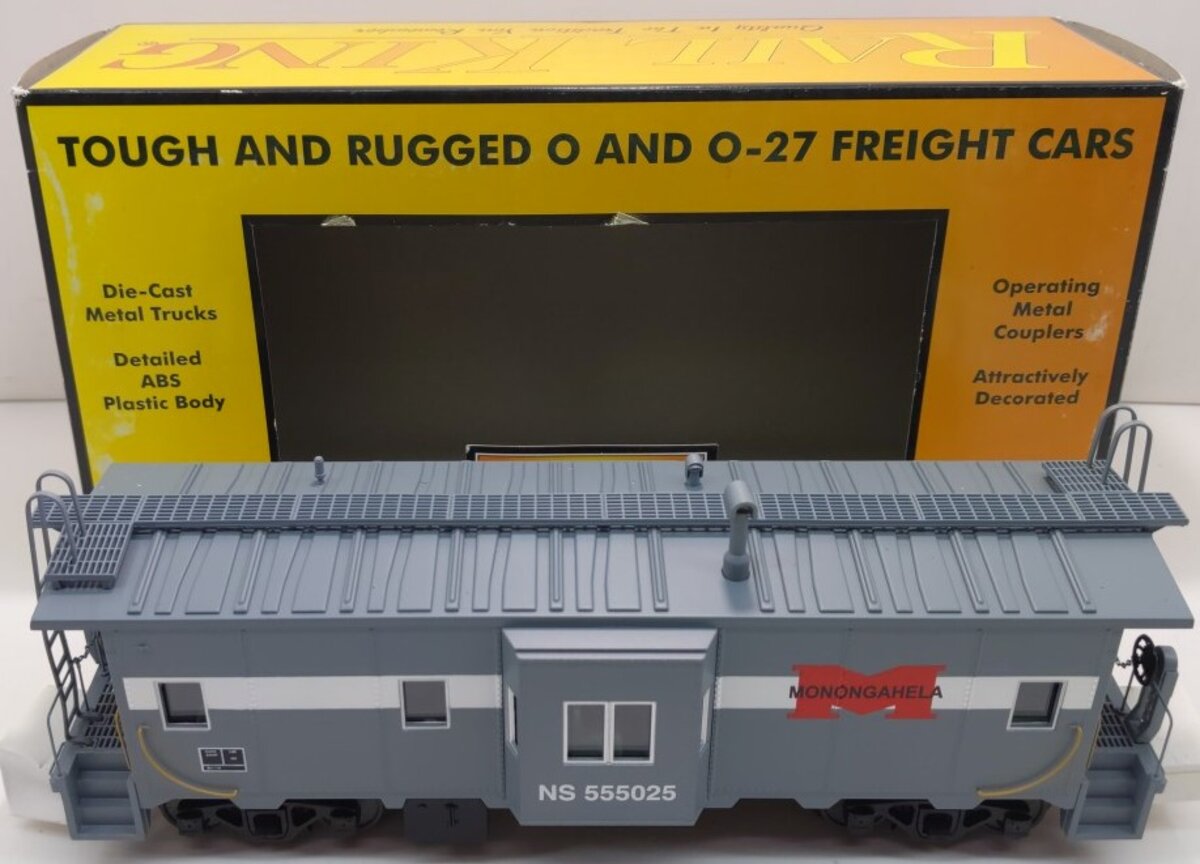 MTH 30-77250 O Norfolk Southern Bay Window Caboose - 3-Rail - RailKing® #555025