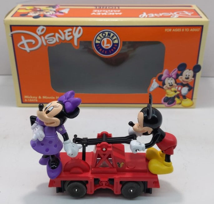 Lionel 6-18476 Disney Mickey and Minnie Handcar