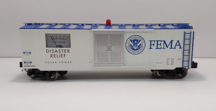 Lionel 6-22323 FEMA Disaster Relief Voltmeter Car