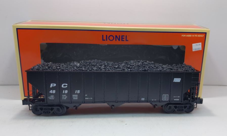 Lionel 6-27424 O Gauge Penn Central 3-Bay Open Hopper #481915