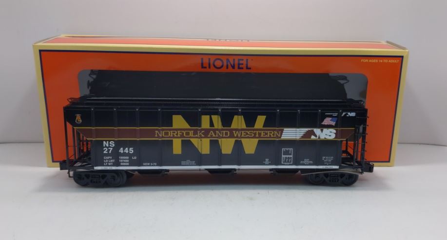 Lionel 6-27445 N&W Heritage PS2 Covered Hopper