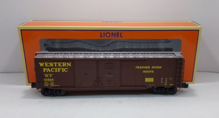 Lionel 6-27459 O Western Pacific Double-Door Boxcar #19404