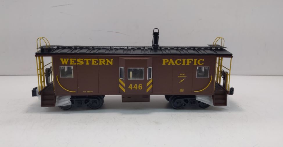 Lionel 6-27612 O Gauge Western Pacific Bay Lighted Window Caboose #446