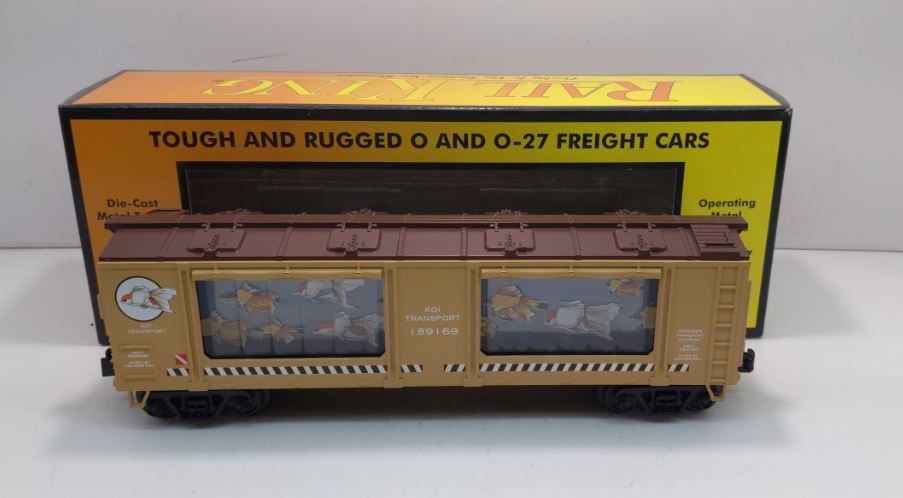 MTH 30-79255 Koi Transport Operating Aquarium Car
