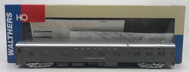 Walthers 932-6722 HO Santa Fe Pullman-Standard 6-6-4 Sleeper Car