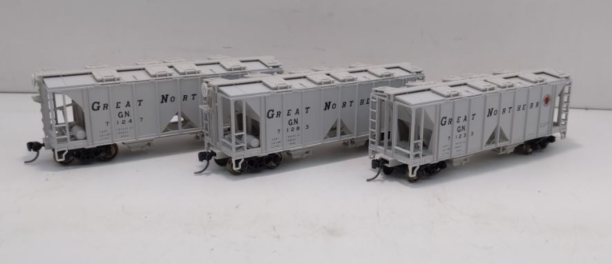 Kato 38-0203 Great Northern ACF Hopper Car Set