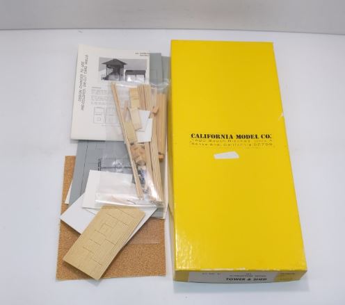California Model Co 61 HO Interlocking Signal Tower & Shed