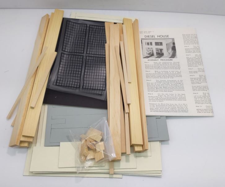 California Model Co 522 HO Scale Diesel House w/ Interior